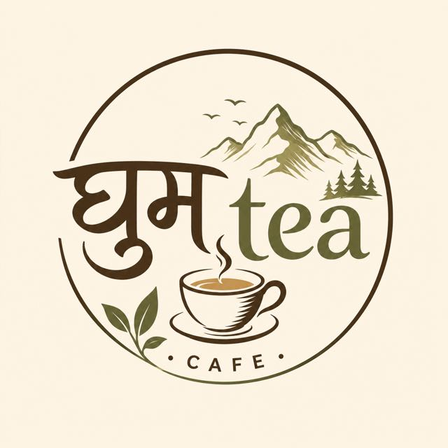 Ghum Tea Cafe Logo